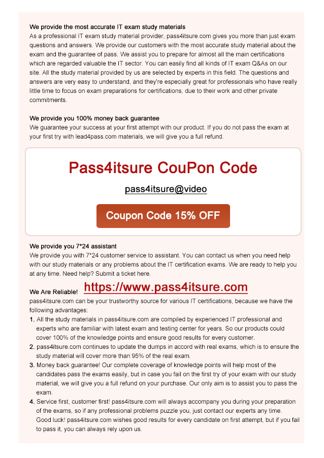 pass4itsure PK0-004 coupon