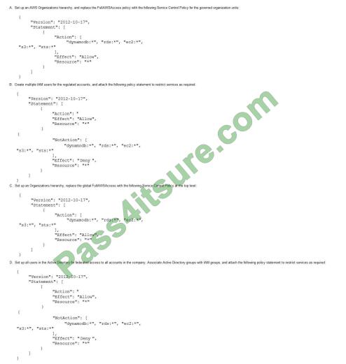 Actual4tests SCS-C01 exam questions-q8