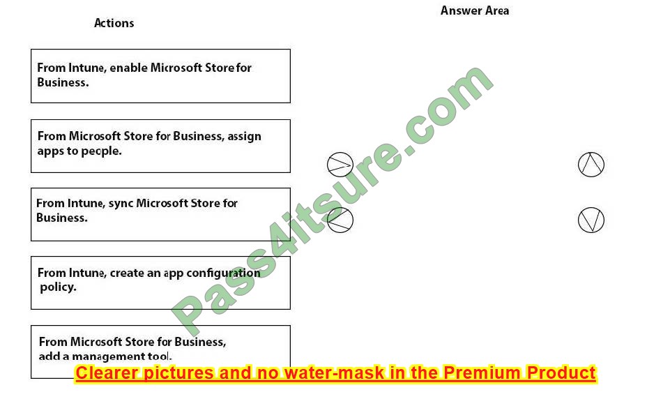 MD-101 free question q14