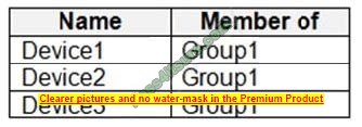 MD-101 free question q3